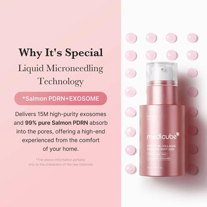 Medicube PDRN Pink Exosome Shot Serum 7500 (30ml)
