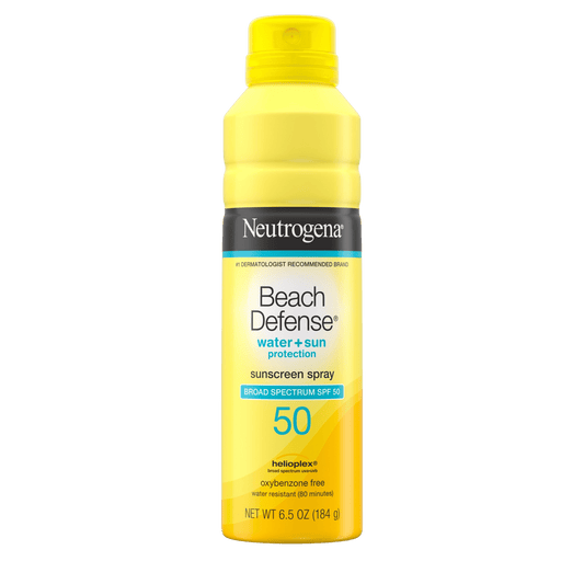 Buy online Neutrogena Beach Defense Sunscreen Spray SPF 50 in pakistan