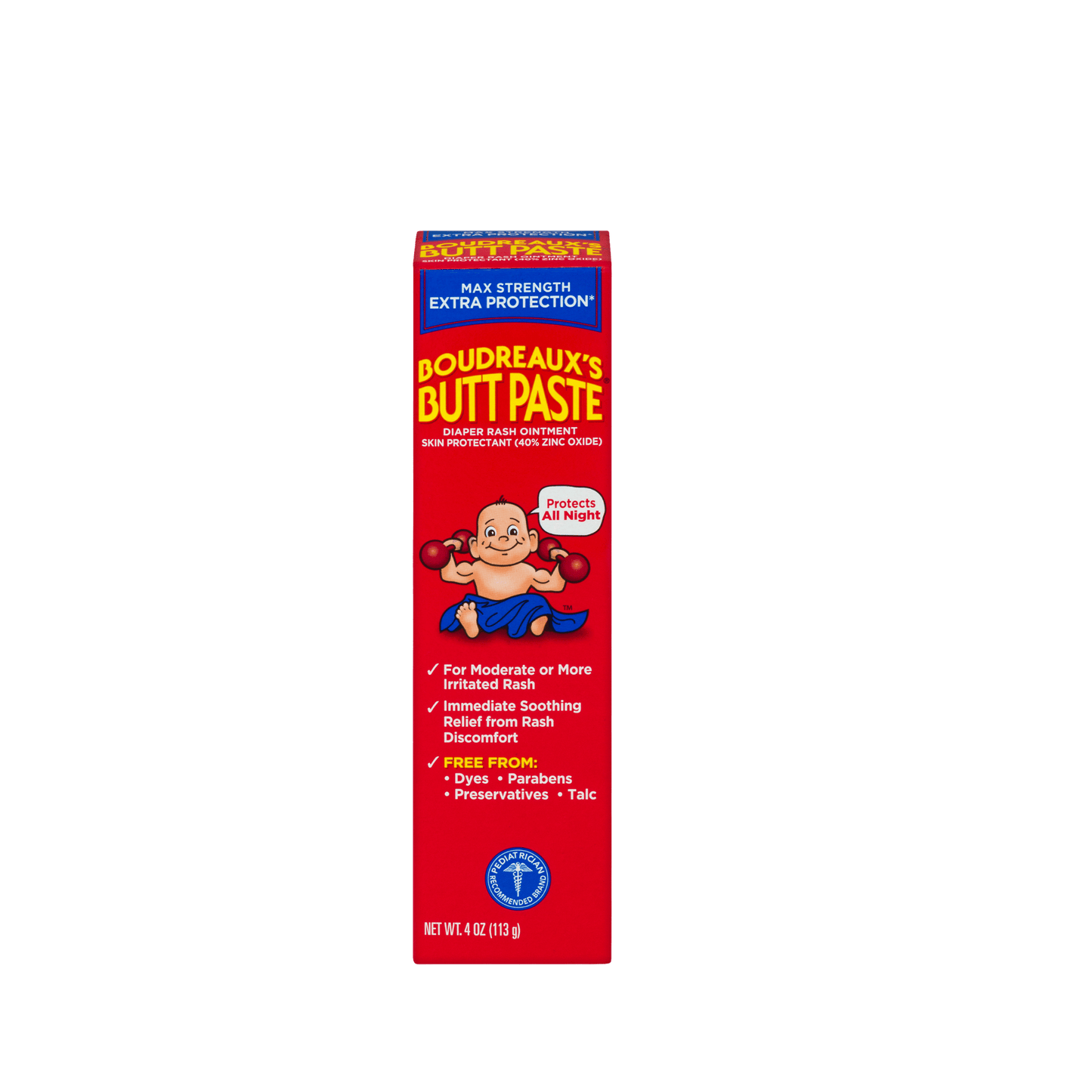 Buy Online Boudreaux's Butt Paste Maximum Strength Diaper Rash Ointment 