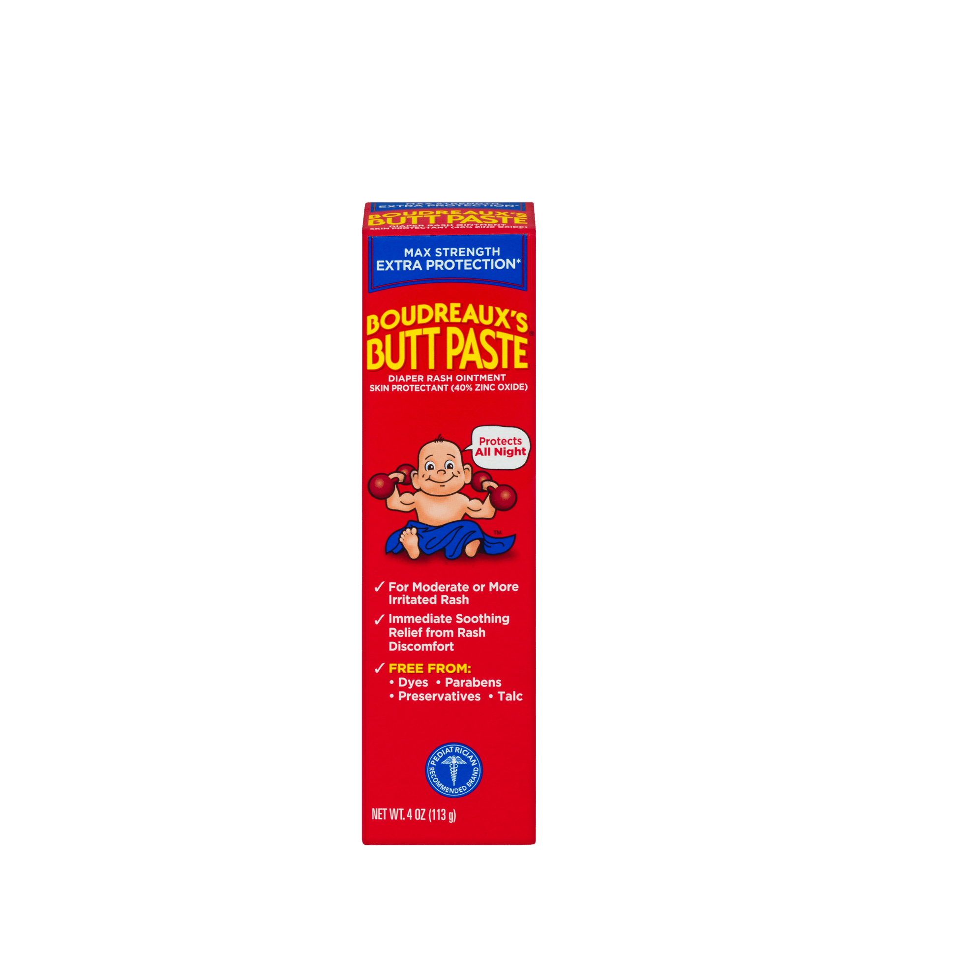Buy Online Boudreaux's Butt Paste Maximum Strength Diaper Rash Ointment 