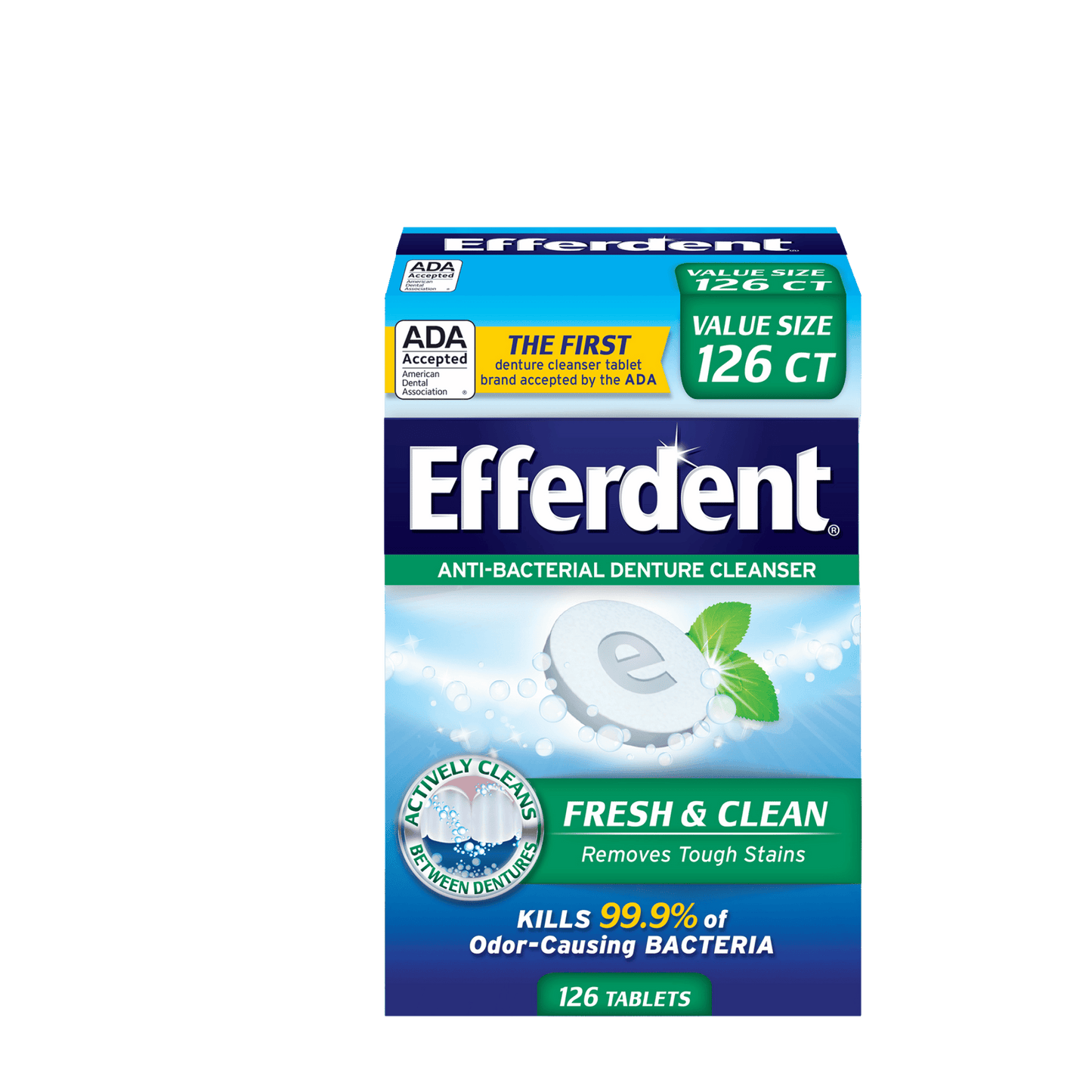 Buy Online Efferdent Anti-Bacterial Denture & Dental Appliance 