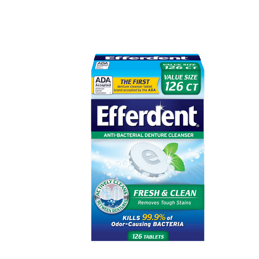 Buy Online Efferdent Anti-Bacterial Denture & Dental Appliance 