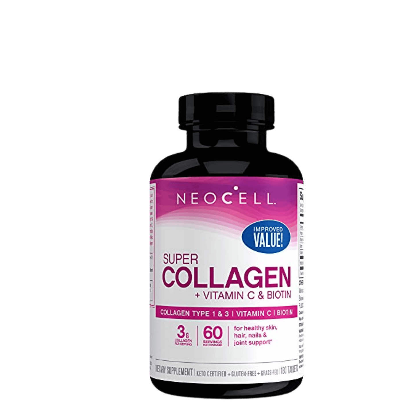 Neocell Laboratories Collagen Peptides Grass Fed + C & Biotin 