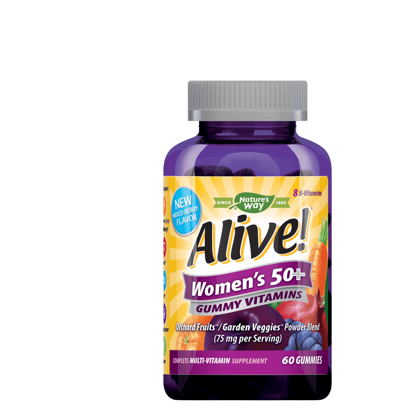 Buy Online Alive Women's 50+ Complete Multivitamin Gummies 