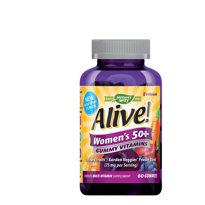 Buy Online Alive Women's 50+ Complete Multivitamin Gummies 