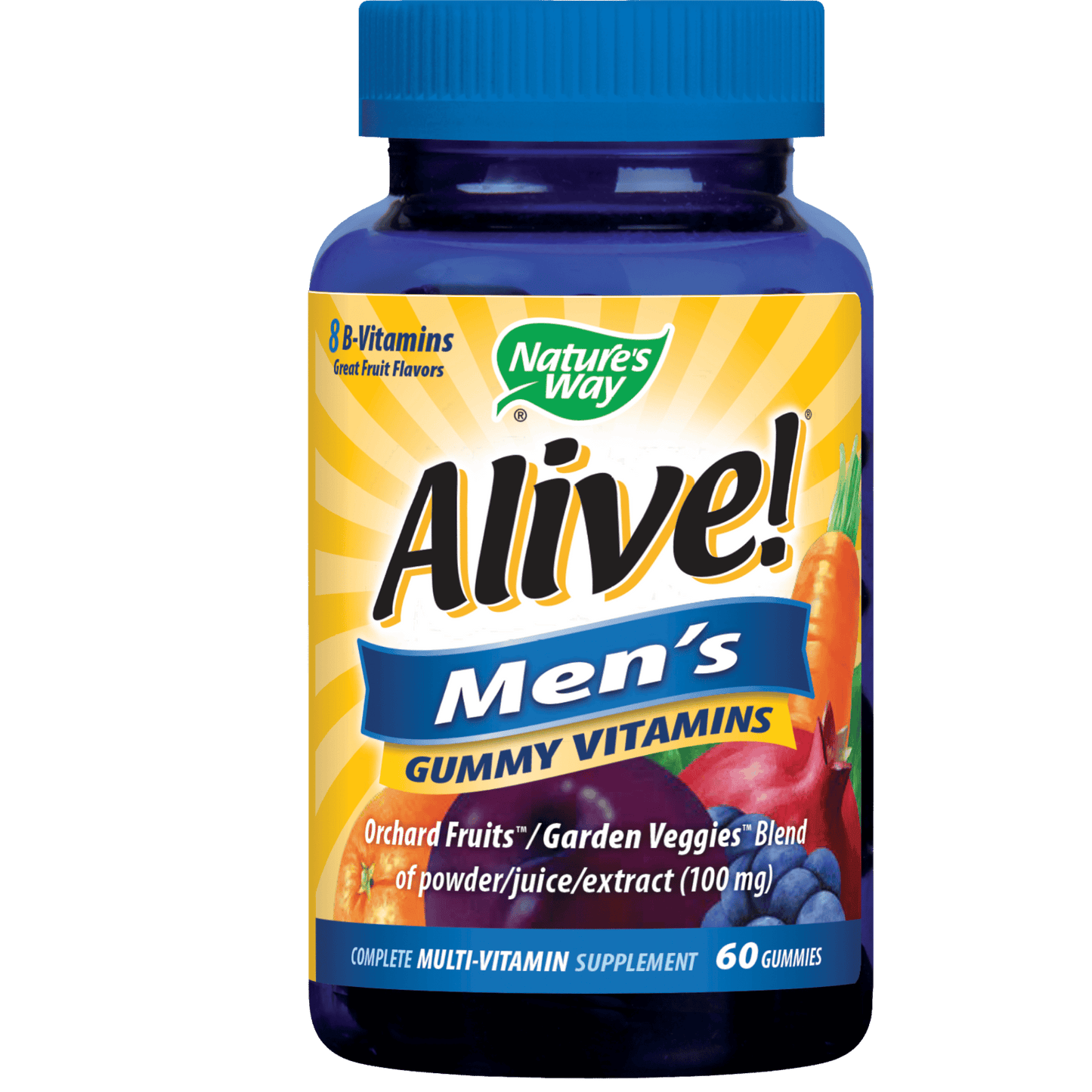 Buy Online Alive Men's Antioxidant Multivitamin Gummies 