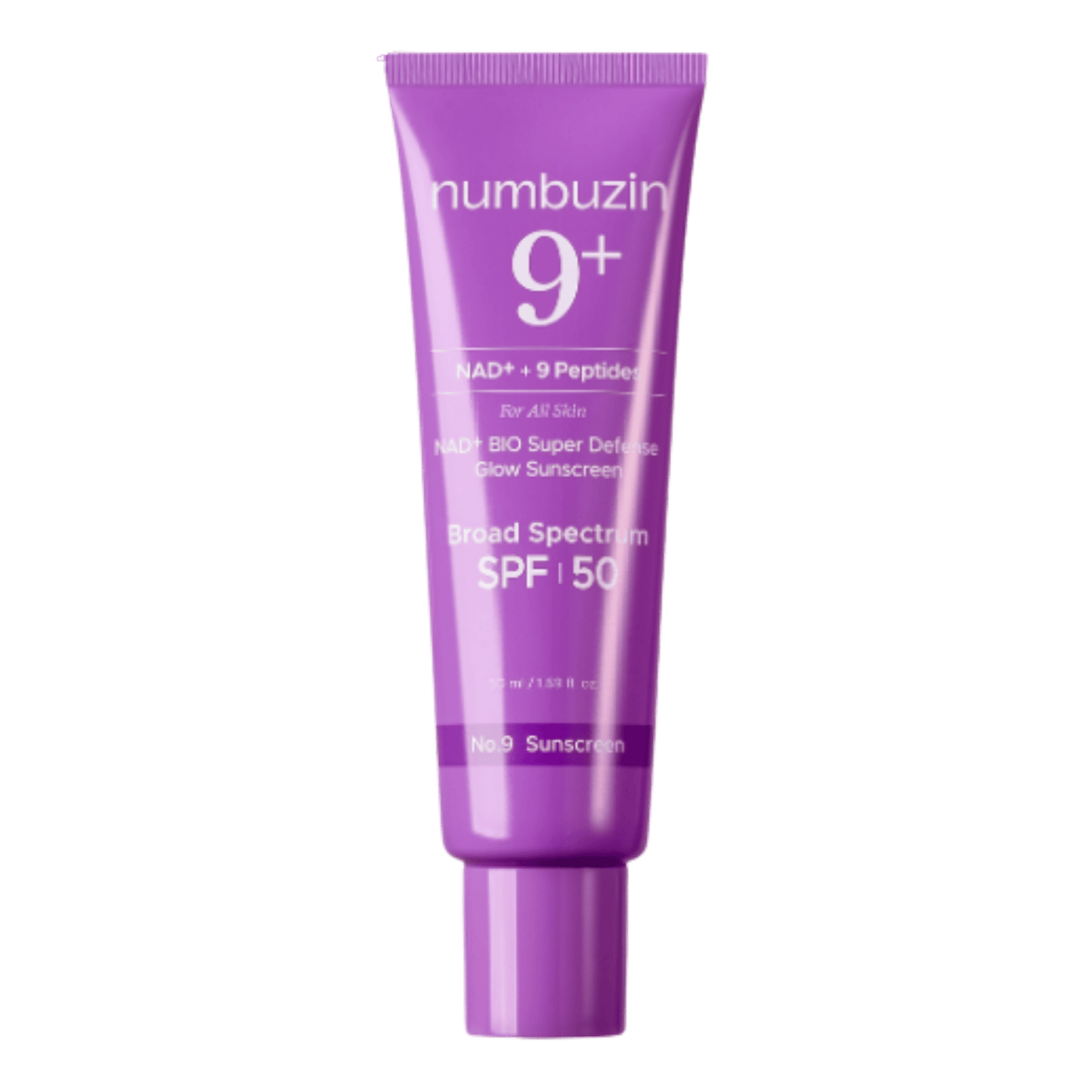 Numbuzin 9+ NAD Peptides Dewy Sun Essence Spf50 Available in Pakistan