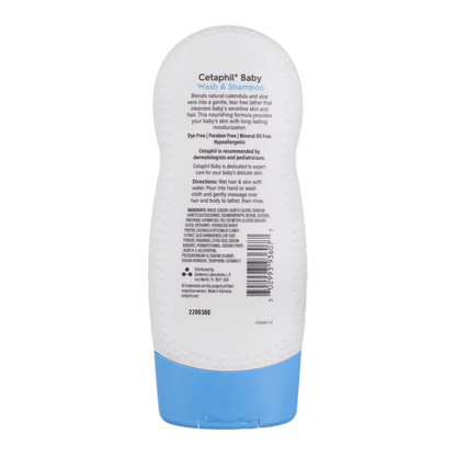 Cetaphil Baby Gentle Wash & Shampoo Tear-Free Formula 