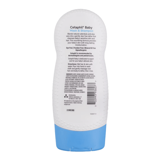 Cetaphil Baby Gentle Wash & Shampoo Tear-Free Formula 