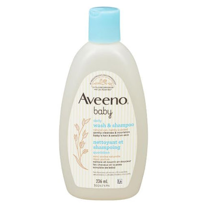 Aveeno Baby Daily Wash & Shampoo (236ml)