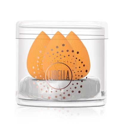 Lurella Cosmetics Mini Teardrop Sponge Pack - Orange