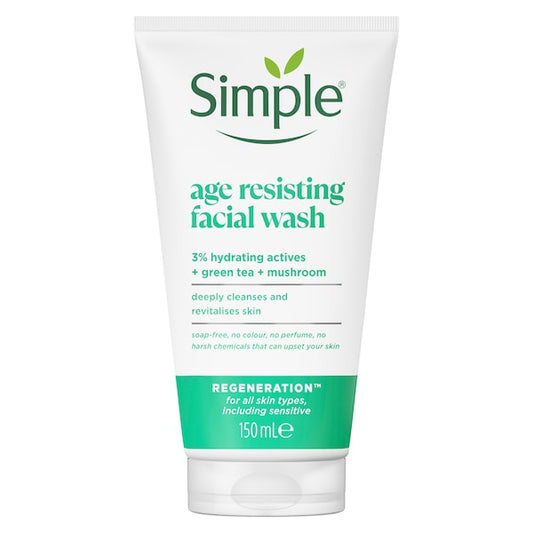 Simple Age Resisting Facial Wash (150ml)