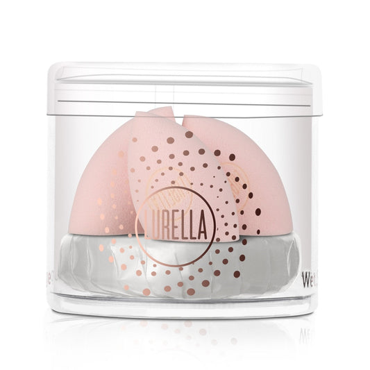 Lurella Cosmetics Mini Angled Sponge Pack - Baby Pink