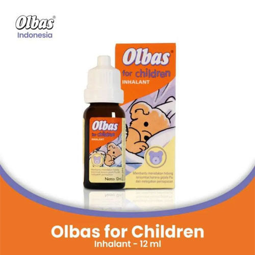 Olbas For Children's Inhalant Decongestant Oil (12ml)