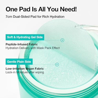Anua PDRN 100 Hyaluronic Acid Glow Pad  (60 pads)