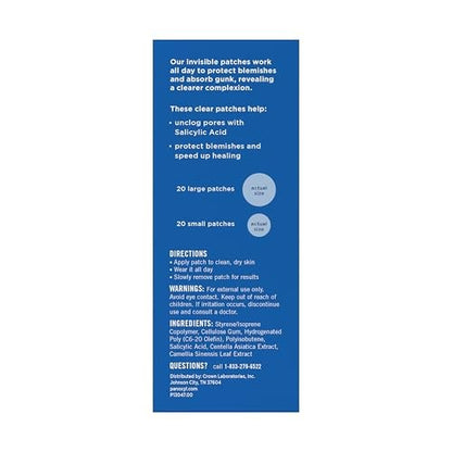 Panoxyl Daytime Invisible Patches (40Patches)