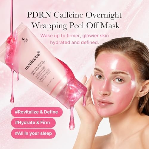 Medicube PDRN Pink Caffeine Night Wrapping Mask (75ml)