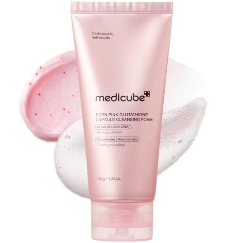 Medicube PDRN Pink Glutathione Capsule Cleanser Foam (120g)