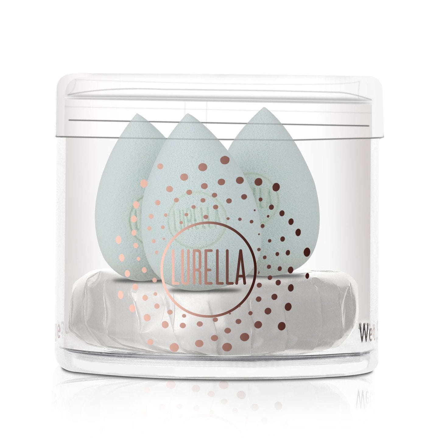 Lurella Cosmetics Mini Teardrop Sponge Pack - Baby Blue