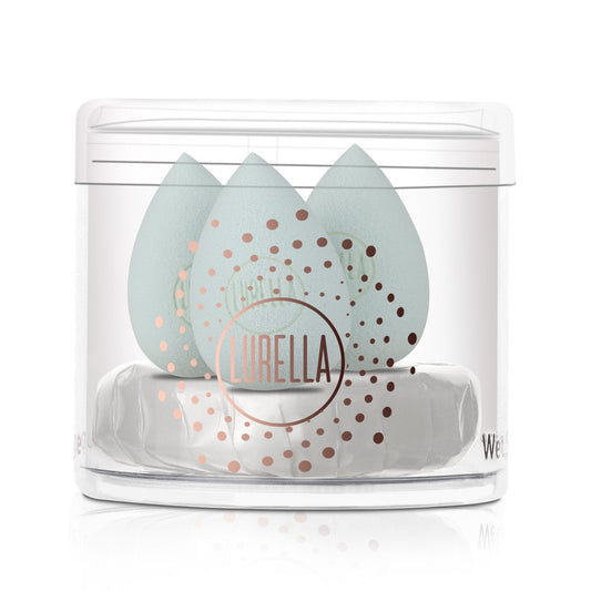 Lurella Cosmetics Mini Teardrop Sponge Pack - Baby Blue