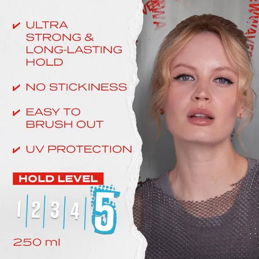 Wella Shockwaves 250ml Ultra Strong Hold Styling Hairspray In Pakistan