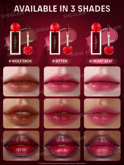 Sheglam Twilight Saga lip tint bottle