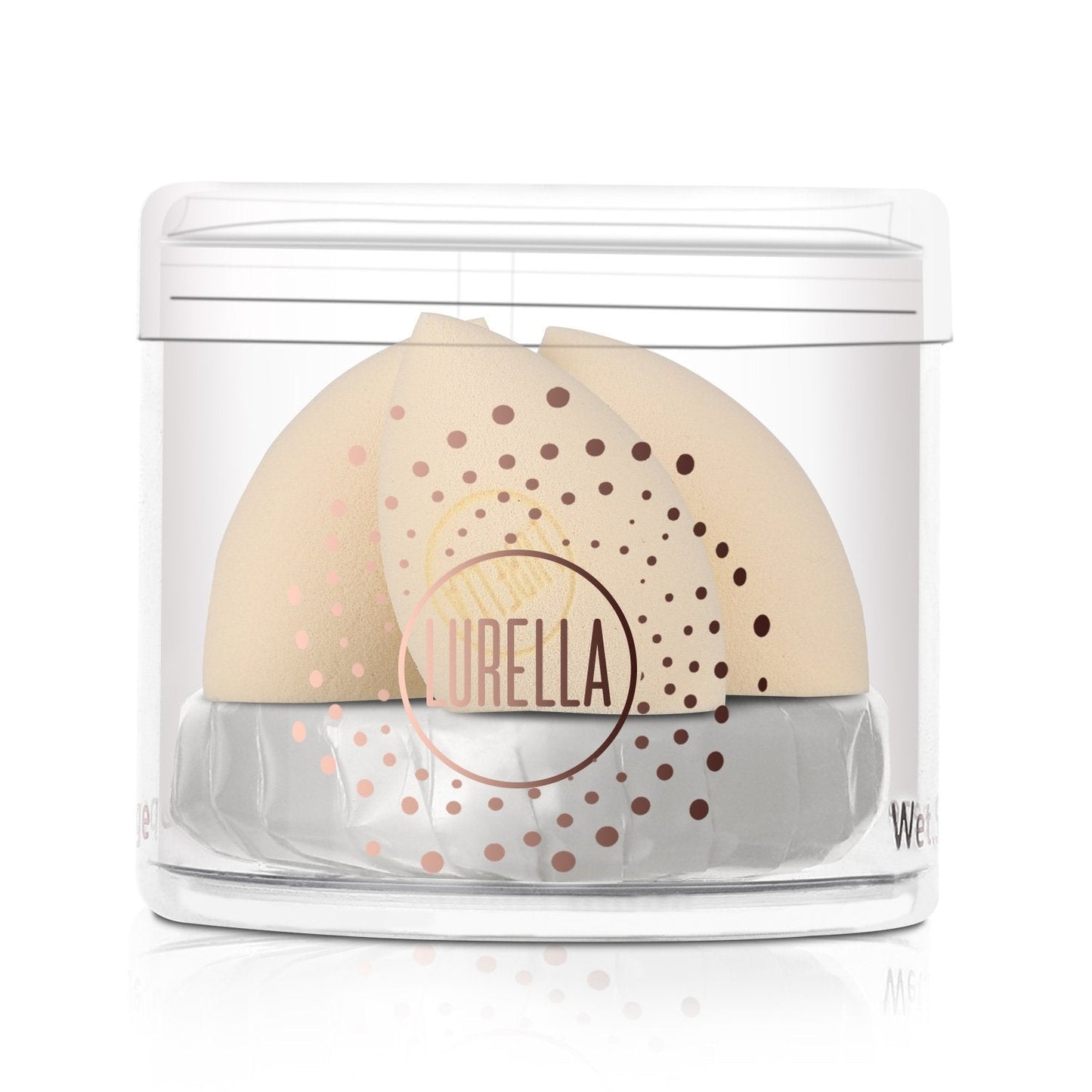 Lurella Cosmetics Mini Angled Sponge Pack - Beige