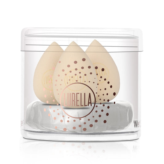 Lurella Cosmetics Mini Teardrop Sponge Pack - Beige