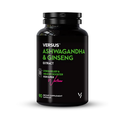 VERSUS Ashwagandha & Ginseng 90 Capsules available at skinstash.pk