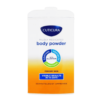Buy online Cuticura Mildly Medicated Body Powder in Pakistan 