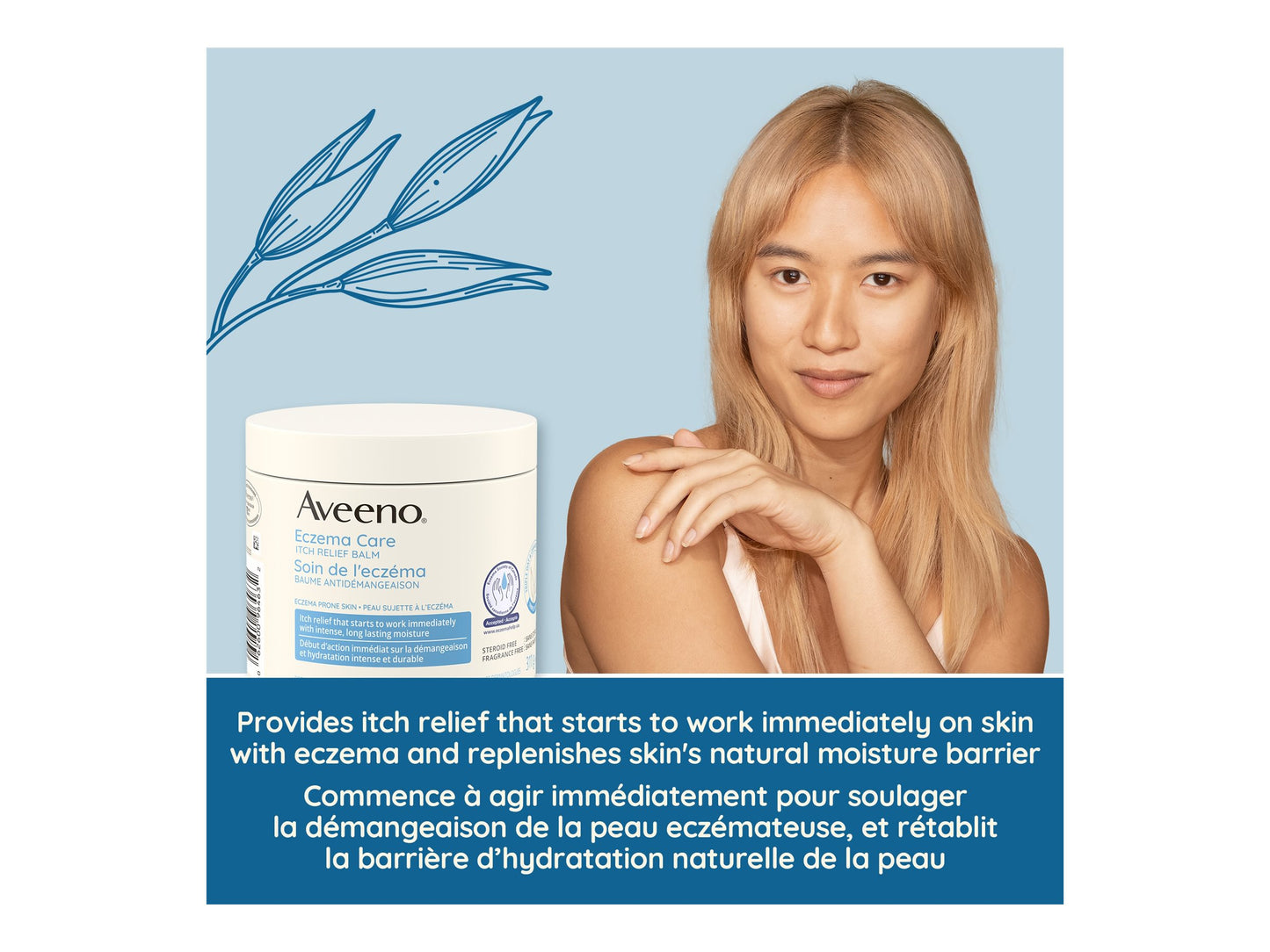 Aveeno Eczema Care Itch Relief Balm (311g)