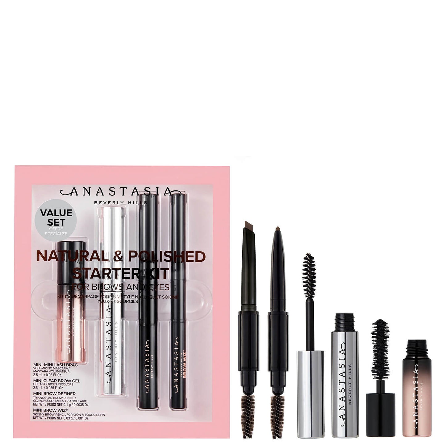 Anastasia Beverly Hills Natural and Polished Starter Kit