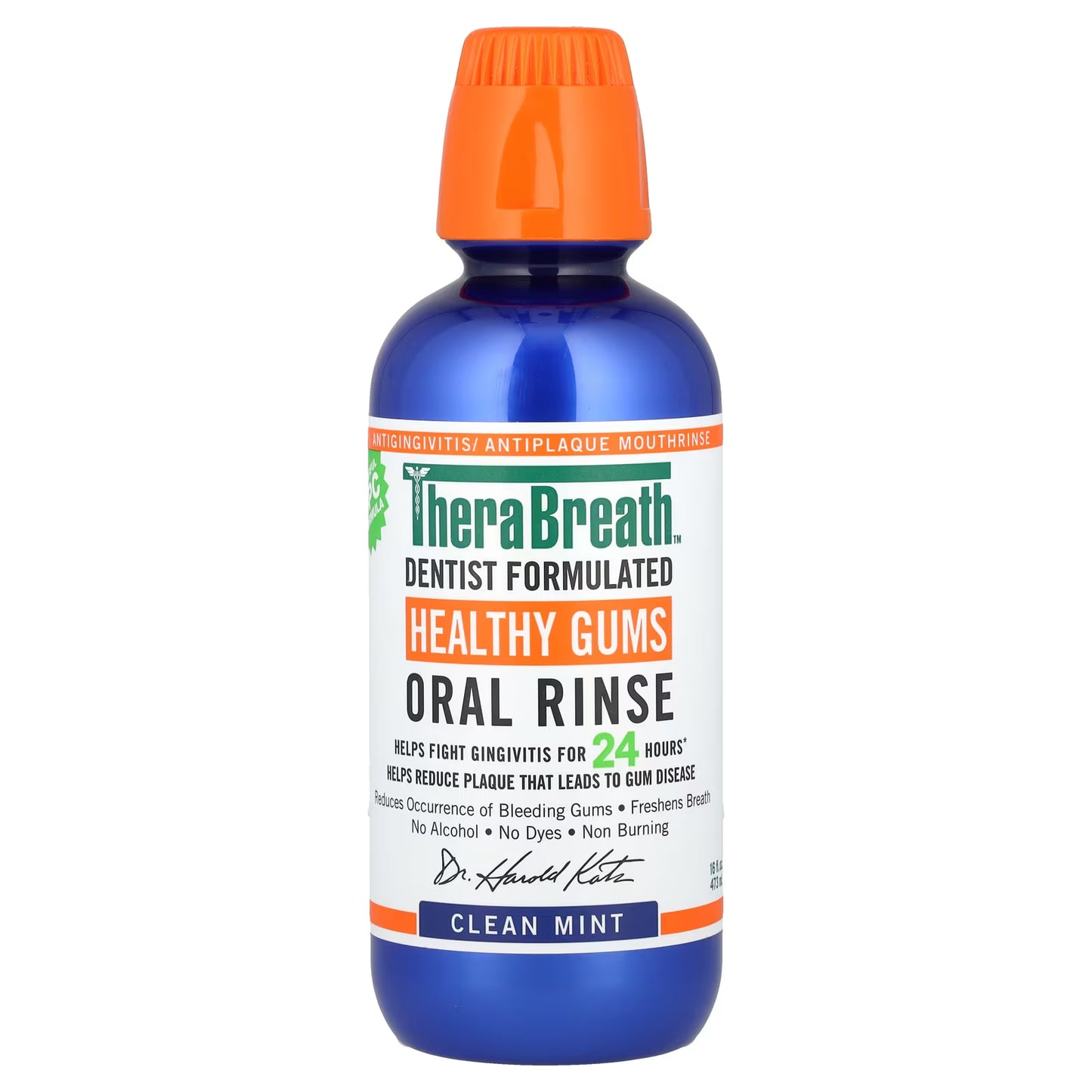 TheraBreath Healthy Gums Mouthwash Alcohol Free (473ml)