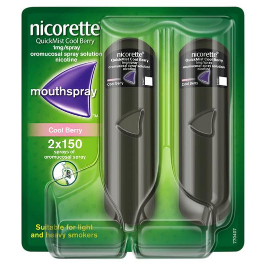 Nicorette QuickMist 1mg Nicotine Spray (300spray)