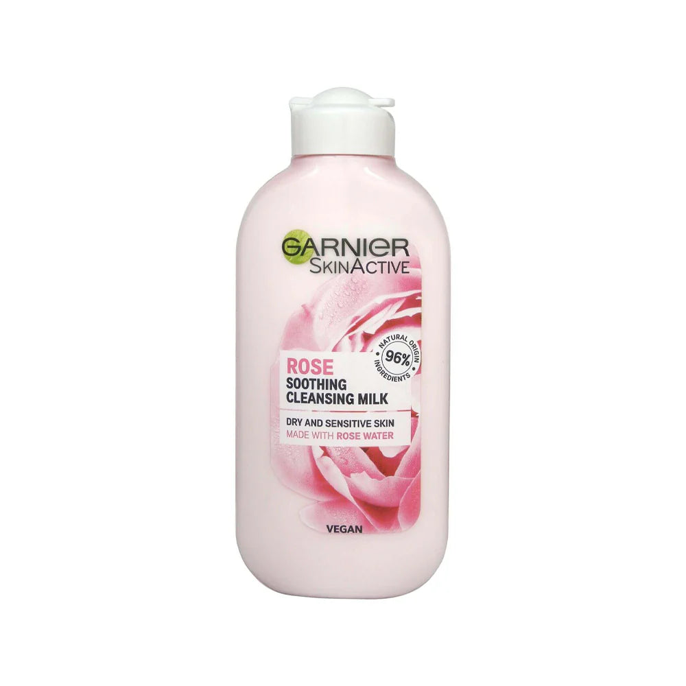 Garnier Skin Active Cleansing Milk Rose Water (200ml)
