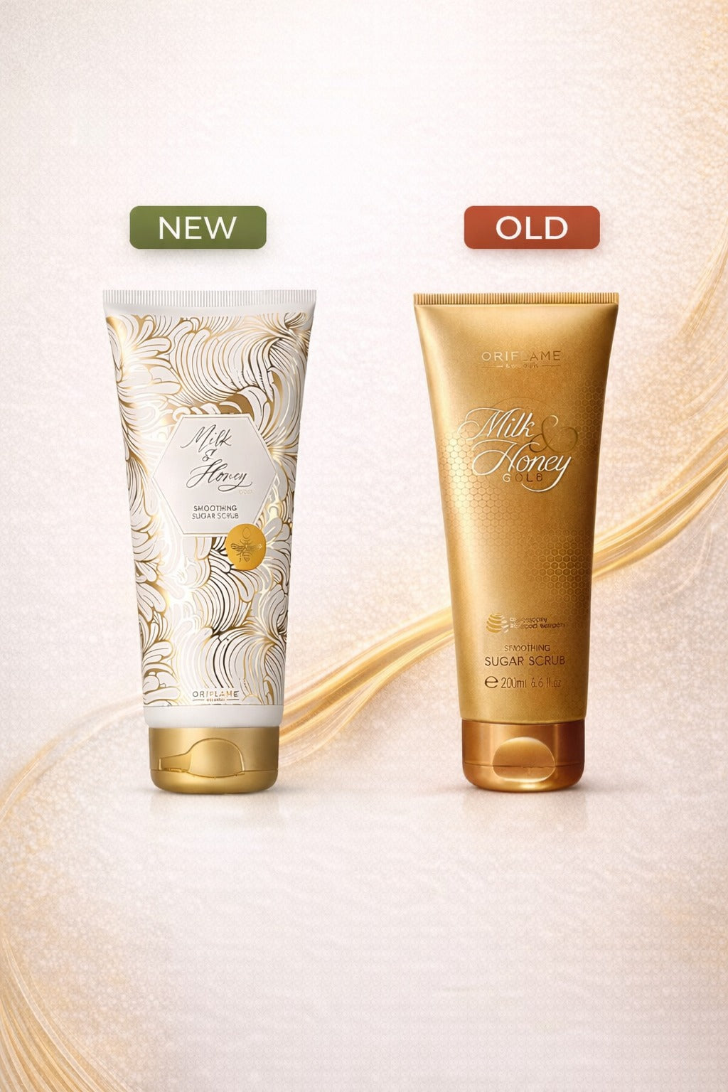 Oriflame Sweden Milk & Honey Gold Sugar Scrub (200ml)
