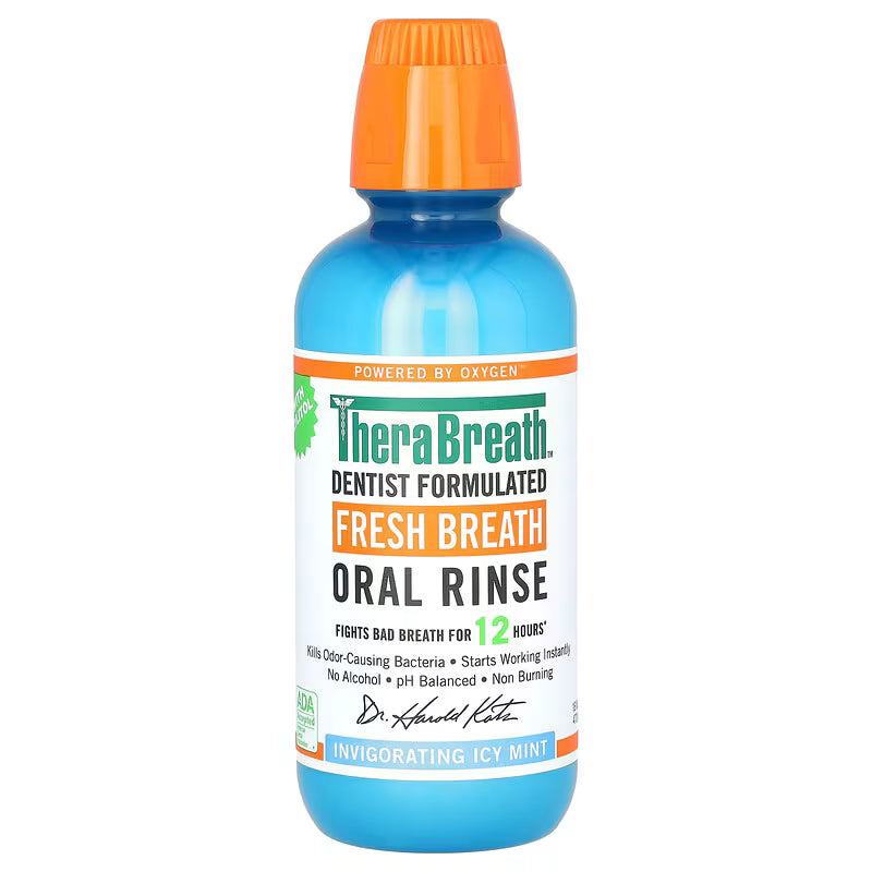 TheraBreath Healthy Gums Mouthwash Alcohol Free (473ml)