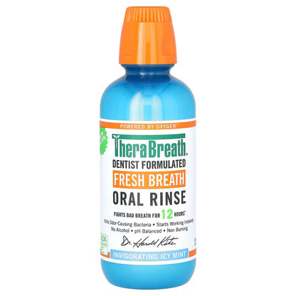 TheraBreath Healthy Gums Mouthwash Alcohol Free (473ml)