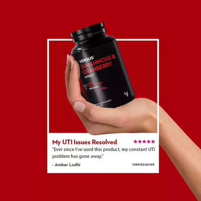 VERSUS D-Mannose & Cranberry 90 Capsules