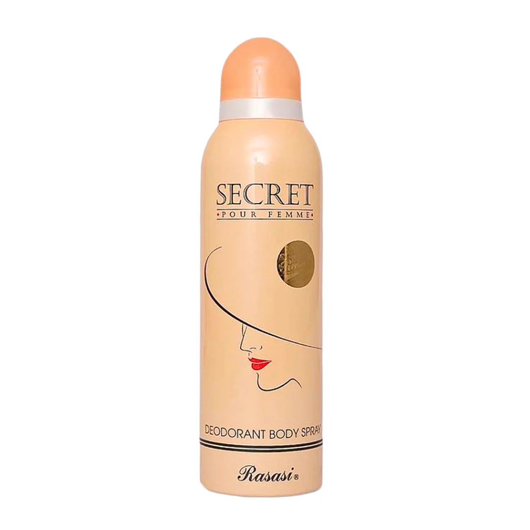 Rasasi Secret Pour Femme Deodorant Body Spray (200ml)
