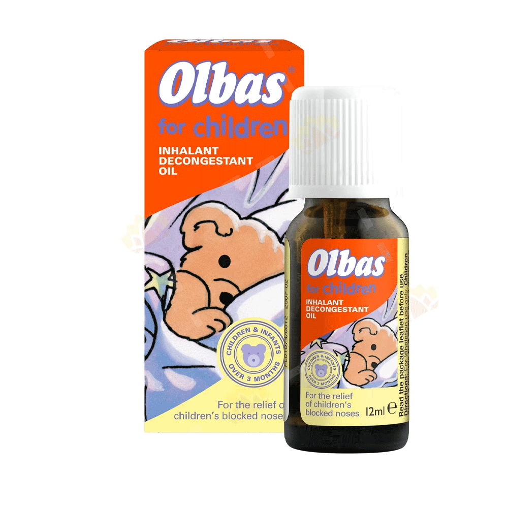 Olbas For Children's Inhalant Decongestant Oil (12ml)