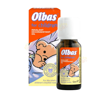 Olbas For Children's Inhalant Decongestant Oil (12ml)