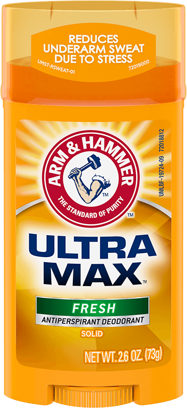 Arm and Hammer Ultra Max deodorant stick
