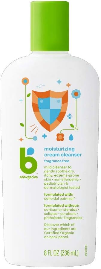 Buy Babyganics Moisturizing Cream Cleanser Online At Skinstash.pk