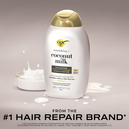 OGX Coconut Milk Shampoo (385ml)