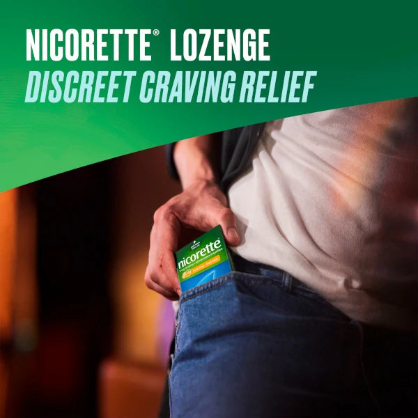 Nicorette Nicotine Replacement 2mg Lozenges Mint (40 Tablet)