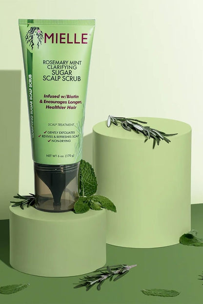 Mielle Rosemary Mint Clarifying Sugar Scalp Scrub (170g)