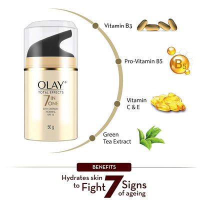 Olay Total Effects 7 In One Touch of Foundation SPF15 (50g)