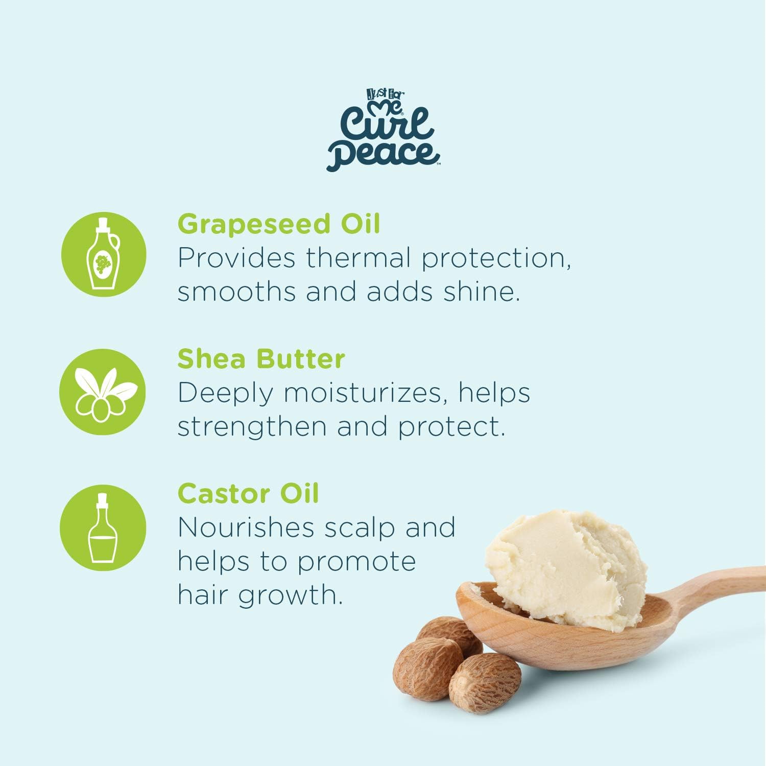 Just For Me hair butter for soft curls