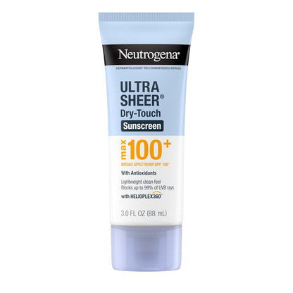 Neutrogena Ultra Sheer Dry-Touch Sunscreen SPF 45/55/70/60 (88/147ml)